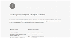 Desktop Screenshot of framtidsgruppen.se