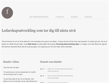 Tablet Screenshot of framtidsgruppen.se